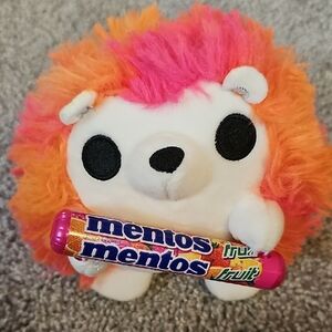 F🔹️Colorful Plush Hedgehog with Mentos
